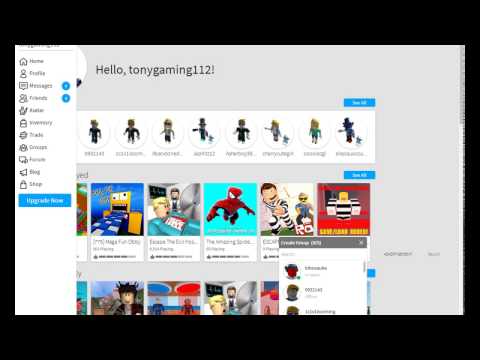 Video hướng dẫn kết bạn trên roblox I Tony Gaming - youtube