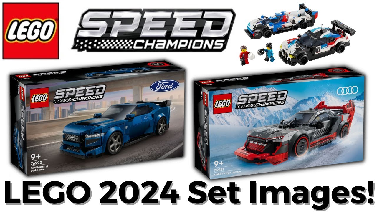 LEGO Speed Champions 2024 Ford Mustang Dark Horse (76920) Revealed - The  Brick Fan