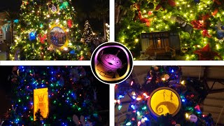 Disney Springs Christmas Tree Stroll 2023 With the MagicBand+ | MagicBand+ Showcase | Disney World