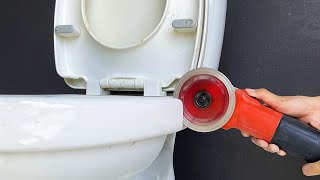 Very few plumbers do this! Turn an old toilet from the 20th century into more luxury than a hotel