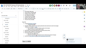 Gateway API meeting for 2025-12-08