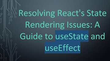 Resolving React