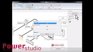 Screen navigation in PowerStudio Scada Wealth