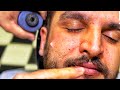 Asmr Massage • Eyebrow plucking and under eye hair removal • Asmr Turkish Barber