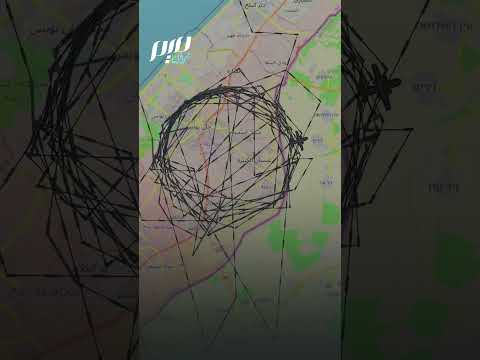 رحلات تجسس سرية فوق غزة 
