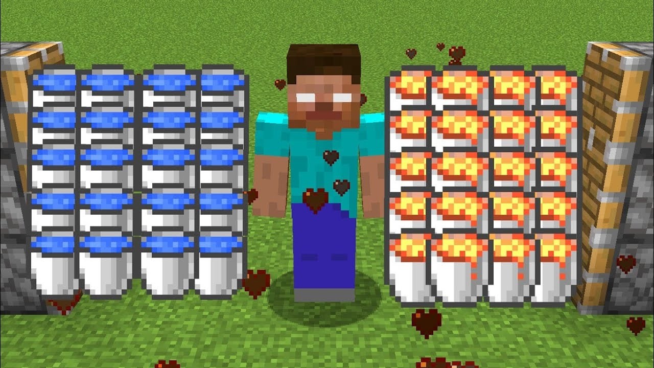 water + herobrine + lava = ???