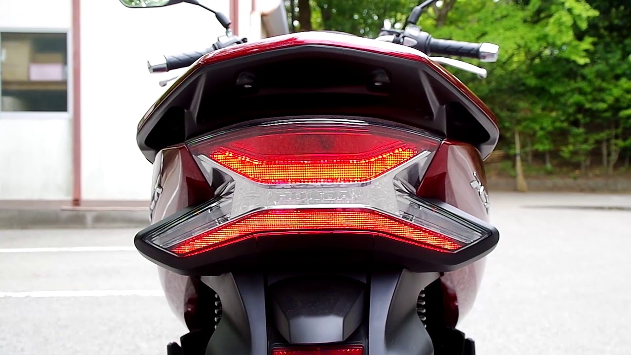 2018年式PCX(JF81)試乗インプレッション エンジン音 マフラー音 - YouTube