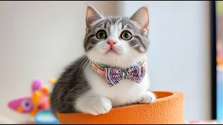 Calming Piano Music for Cats to Relax - Deep Soothing Music for Cats, EXTRA Cat Meowing Sounds