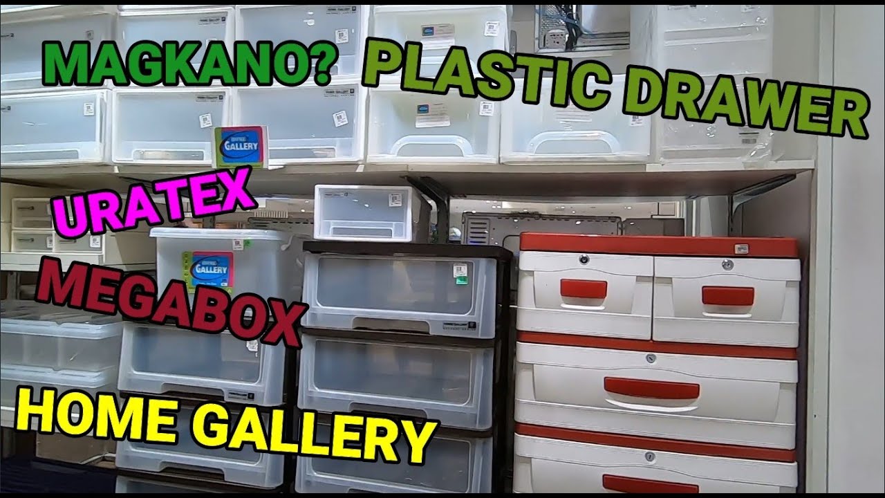 MAGKANO? PLASTIC DRAWER URATEX / HOME GALLERY / MEGABOX + PRICE IN THE PHILIPPINES YouTube