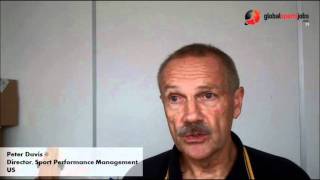 60-second interview: Peter Davis, Director, Sport Performance Management, US
