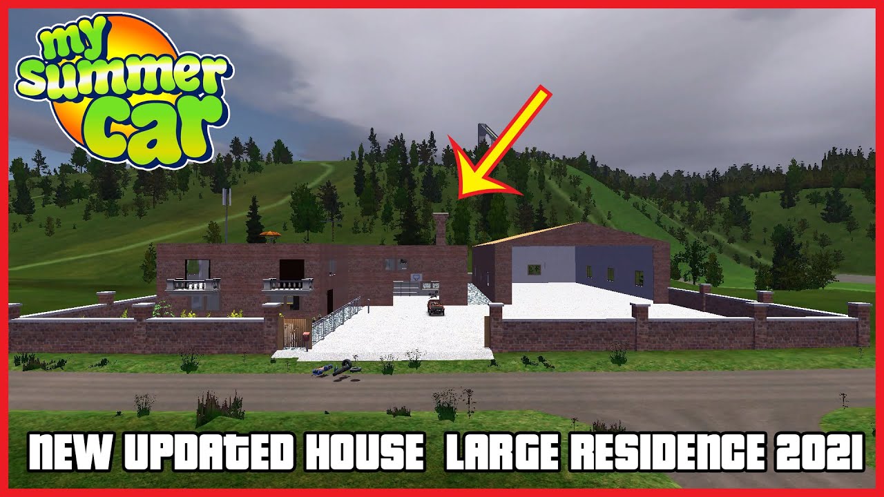 My Summer Car - NEW UPDATED HOUSE LARGE RESIDENCE 2021 ! | Ogygia Vlogs ...
