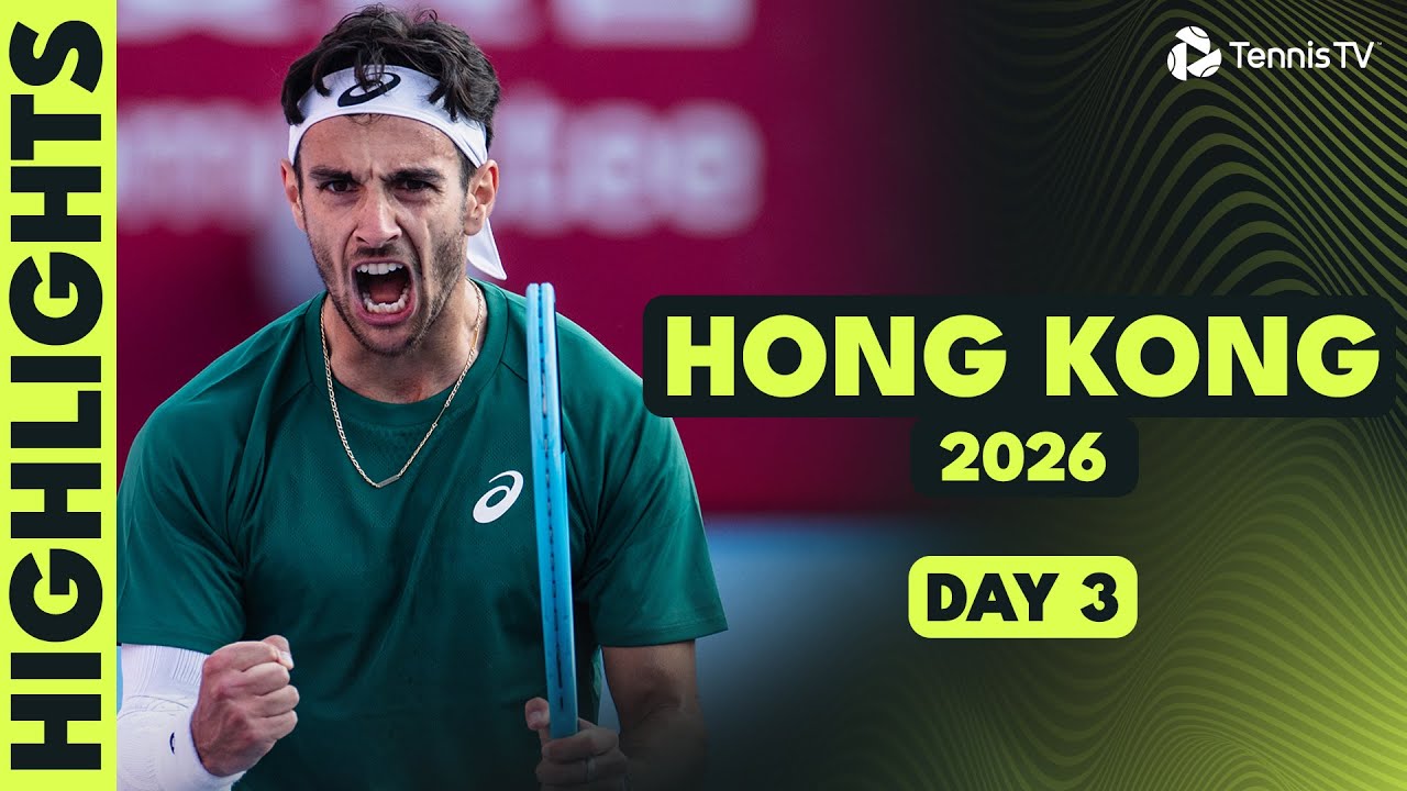 Musetti Begins His Year; Rublev, Wong & Diallo Also Feature | Hong Kong 2026 Day 3 Highlights