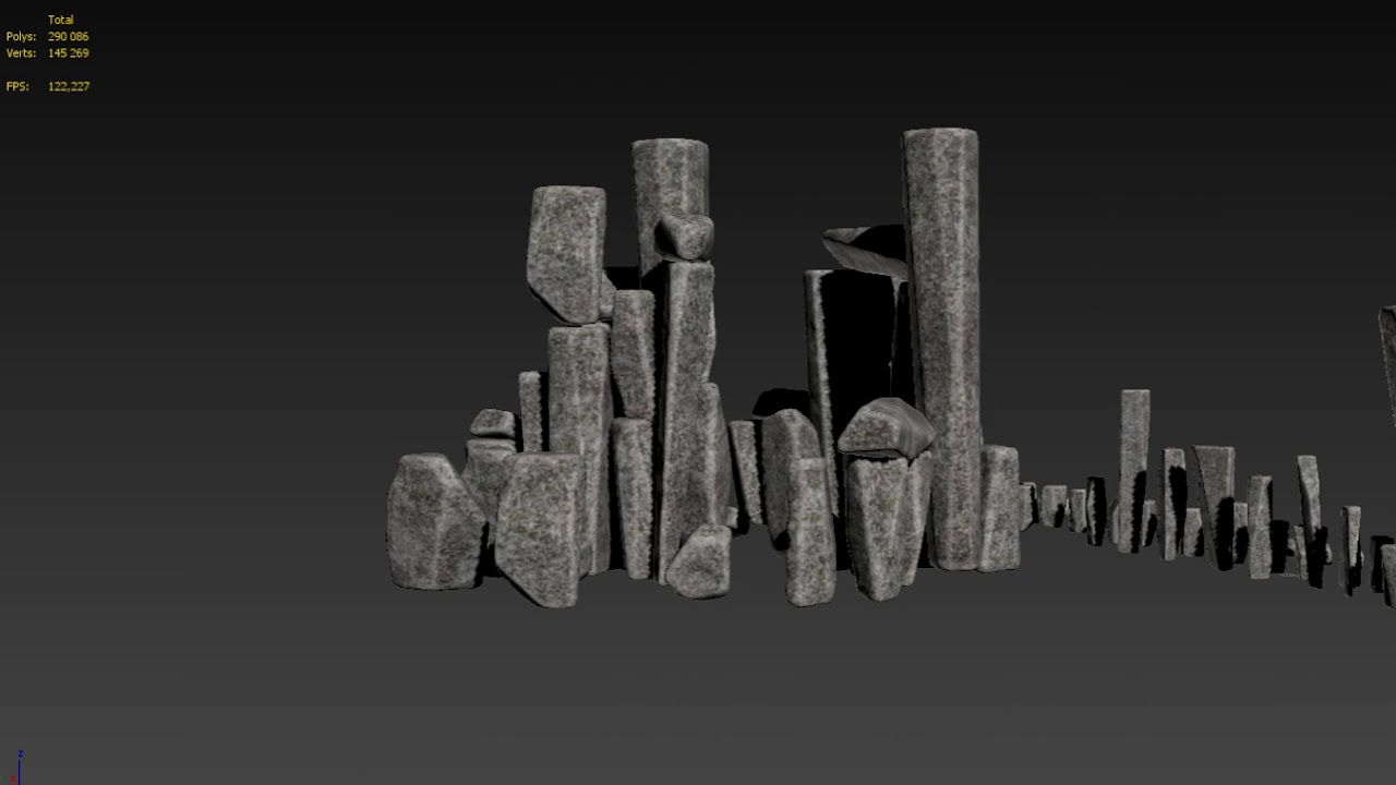 Stone rock splinter stouhandg - YouTube