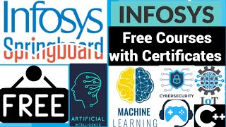 Infosys Springboard Free Courses 2022 | Latest Premium Courses | Machine Learning, AI, Game Design