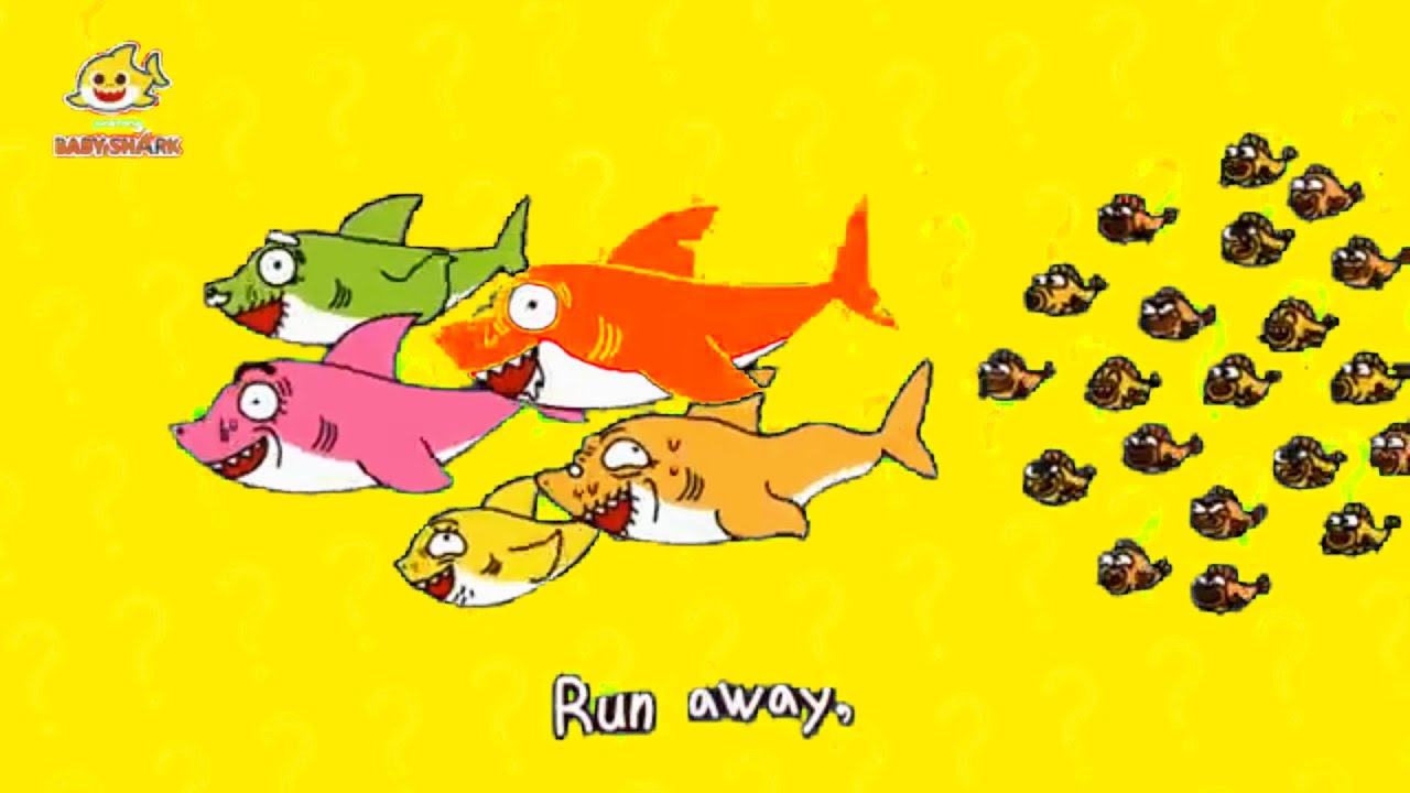 Run Away Cartoon! Finny the Shark Super Simple Songs Effects (Sponsored by Preview 2 Effects)
