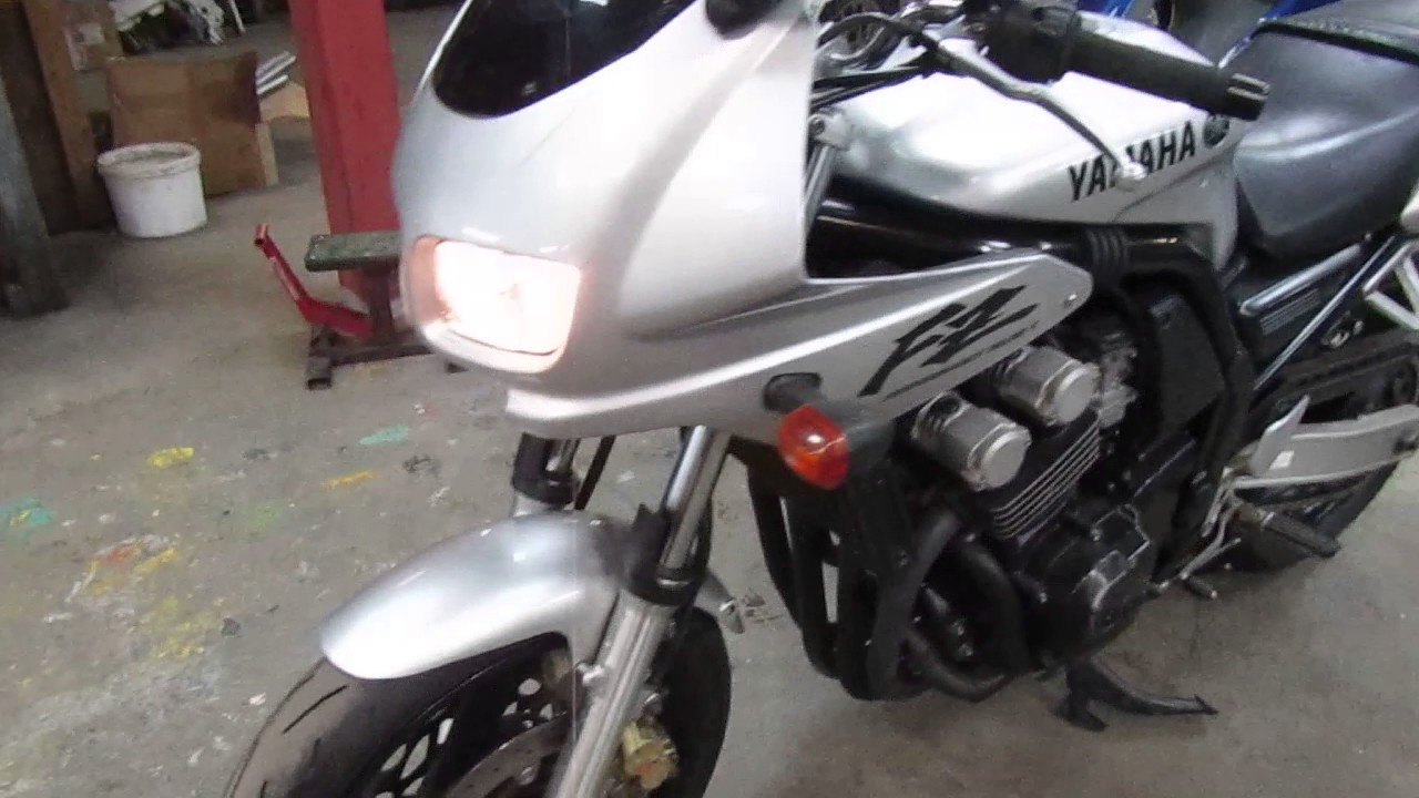 Двигатель yamaha fz400