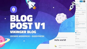 Post V1  - Vikinger Blog - Vikinger - WordPress & BuddyPress Social Community