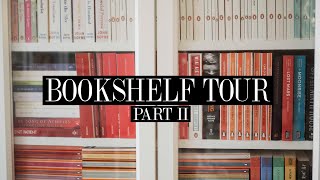 Bookshelf Tour Part II 🖤 | The Book Castle | 2022