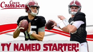 Alabama Expected To Name Ty Simpson STARTING Quarterback