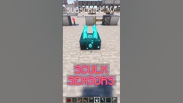SILENCE SCULK SENSORS by WATERLOGGING THEM! | Redstone with PsiVolt #minecraft #redstone