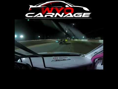 Bearded Wonder rocks Casper Wyoming Speedway 9-14-2024 #shorts