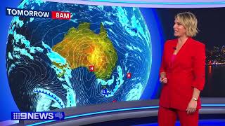Nine News Sydney - Weather Closer 3 8 2026