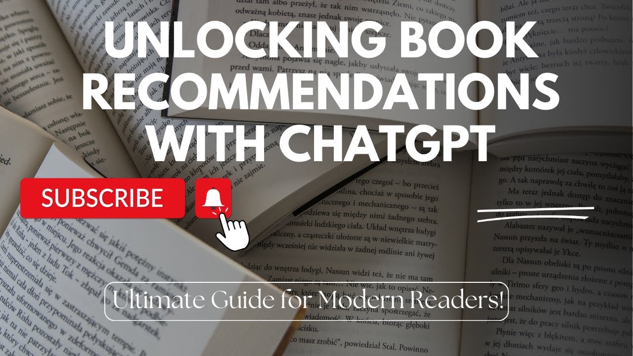Unlocking Book Recommendations with ChatGPT | Ultimate Guide for Modern Readers!