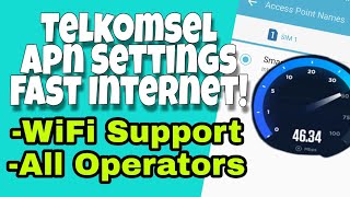 Telkomsel APN Fast Internet! Wifi Support! All Operators Support! screenshot 4