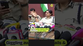 Cops laugh through a press conference on Coimbatore girl's murder. #briefchaat #indianpoliceservice