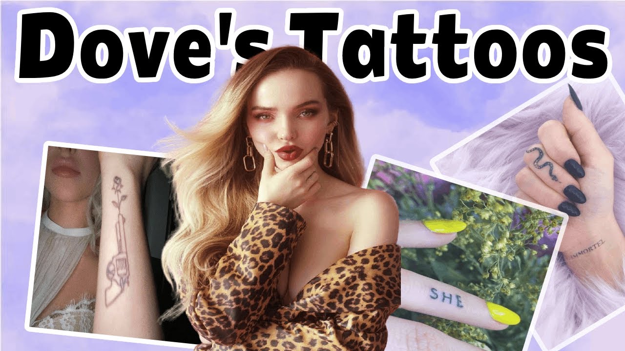 Dove Cameron | Updated Tattoo Collection - YouTube