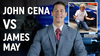 John Cena (lightly) roasts James May's cars!