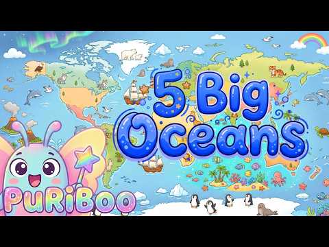 5 Big Oceans | Learn the Five Oceans Song for Kids