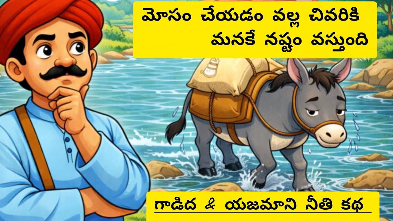 మోసం చేయడం వల్ల చివరికి మనకే నష్టం వస్తుంది