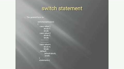 Decision making and branching statements-4