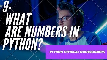 Python Tutorial for Beginners 9 - Numbers in python | Random in python | Max() and Min() function