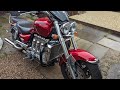 Triumph rocket 3 classic rear brake pads and adjust lever