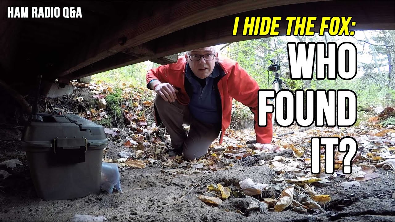 Fox Hunt! This time I hide it - Ham Radio Q&A