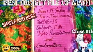 New Project file of Math Full HD Video //class 11th// Simple and best