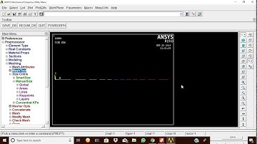ANSYS : STRESS ANALYSIS OF A SIMPLY SUPPORTED BEAM