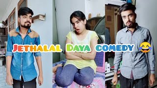 Jethalal Daya New Tiktok Videos 😂/Tmkoc/ babitaji/ Taarak mehta ka ooltah Chashmah/Dushyant Kukreja