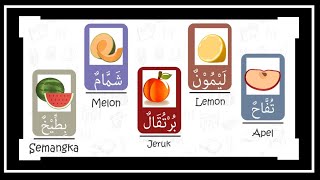 Kosakata bahasa Arab sehari-hari part 54 || Tema nama-nama Buah