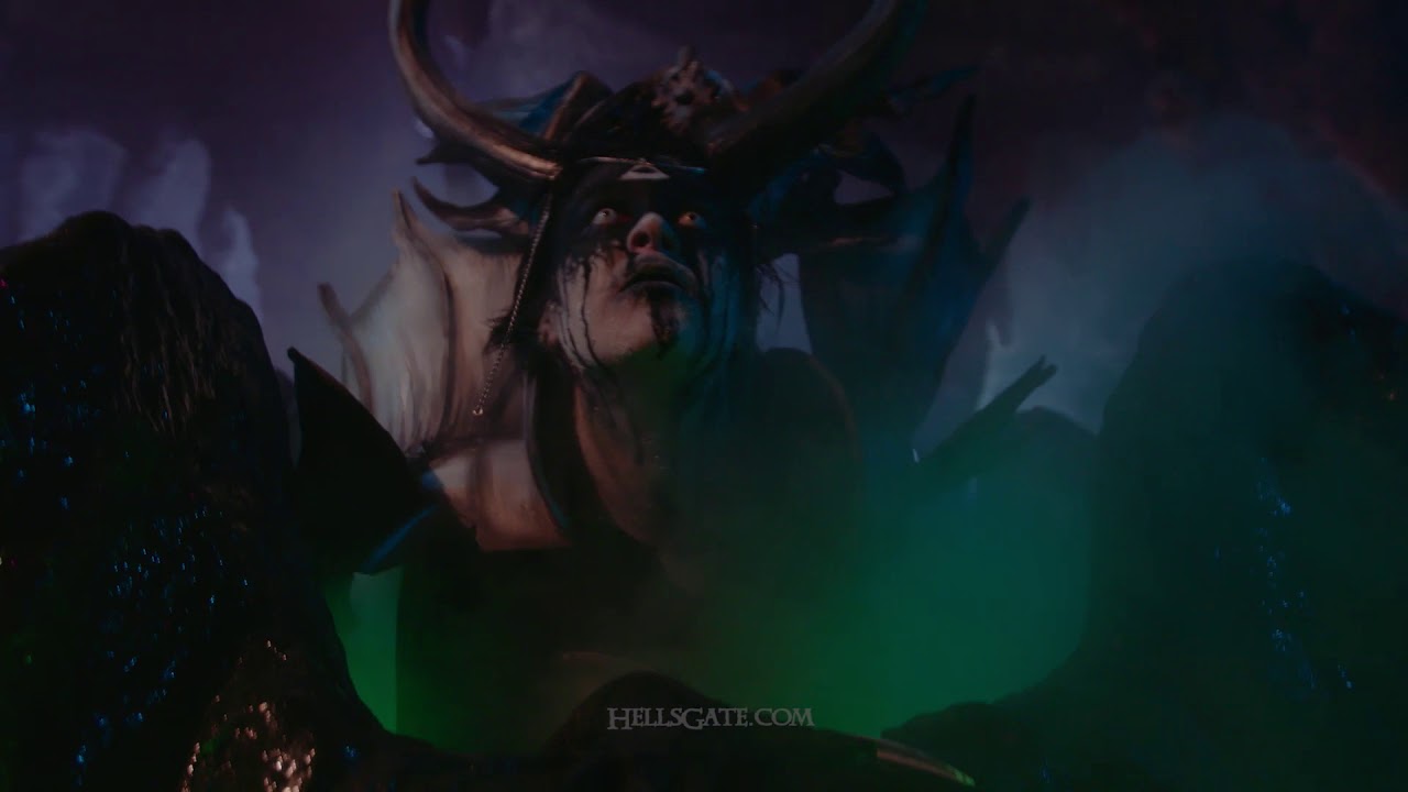 The Dragon Cave at HellsGate Haunted House [short]