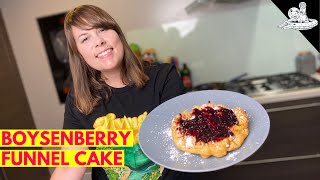 How To Make A Funnel Cake At Home [Knott’s Berry Farm]