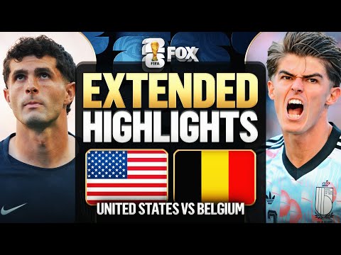 United States vs Belgium Highlights 🌎🏆 2026 FIFA World Cup™ | Round of 16
