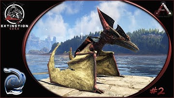 Modded Ark  Extinction core  From spawn to electronics in 1 hour Part 2