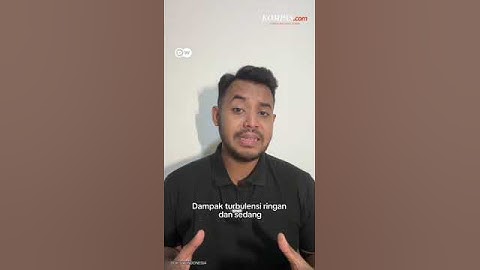 Kenapa Pesawat Turbulensi