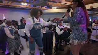 Shae Nycole Stuns at Denims & Diamonds 70th Birthday Celebration in Augusta, GA”