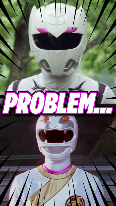 The White Ranger Problem… #powerrangers #supersentaiseries