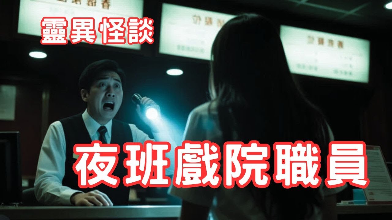 觀塘舊影院尾場經歷｜首影禮過後的化妝室 - 靈異怪談  夜班戲院職員 (香港粵語鬼故事 - 廣東話及AI字幕)