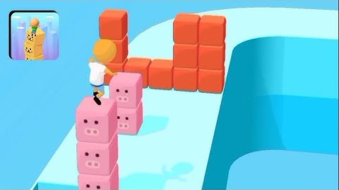 Cube Surfer 🙎🟦 All Levels Gameplay Android, ios New Level Update 8-9